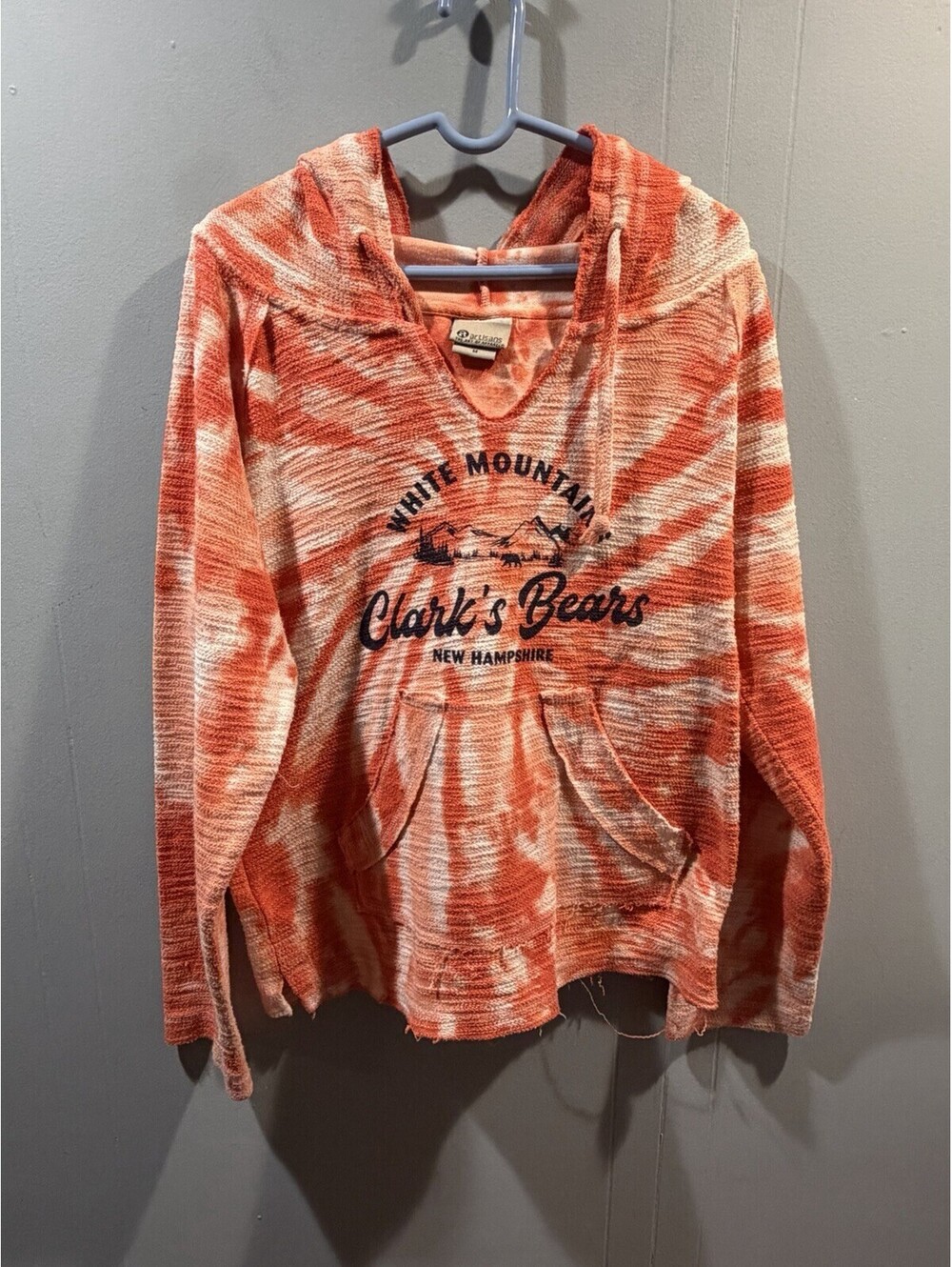 Womens Artisans Hoodie Size Medium Clark’s Bears Print